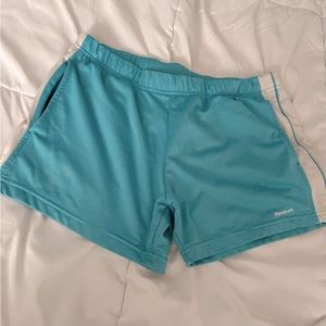 Blue active shorts
